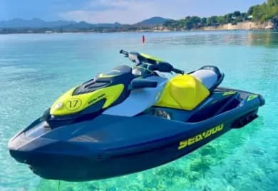 Watersport op huwelijksreis