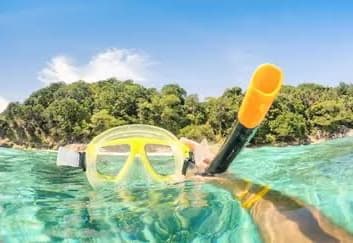 Snorkelen bij koraalrif